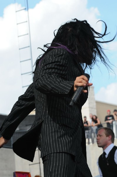 Jonathan Davis at Ozzfest 2008, Pizza Hut Park, Frisco, Texas