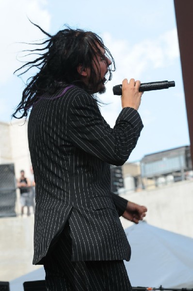 Jonathan Davis at Ozzfest 2008, Pizza Hut Park, Frisco, Texas