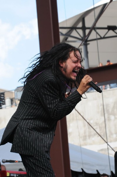 Jonathan Davis at Ozzfest 2008, Pizza Hut Park, Frisco, Texas