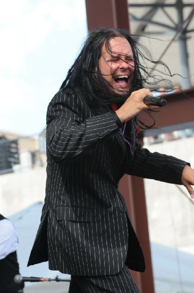 Jonathan Davis at Ozzfest 2008, Pizza Hut Park, Frisco, Texas
