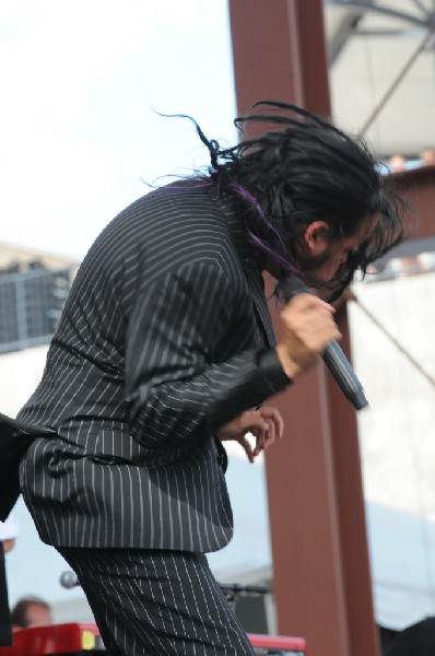 Jonathan Davis at Ozzfest 2008, Pizza Hut Park, Frisco, Texas