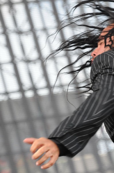 Jonathan Davis at Ozzfest 2008, Pizza Hut Park, Frisco, Texas
