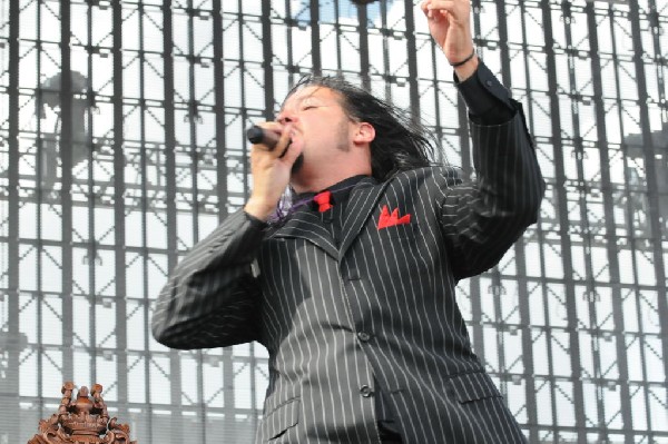 Jonathan Davis at Ozzfest 2008, Pizza Hut Park, Frisco, Texas