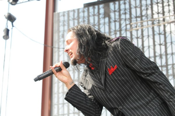 Jonathan Davis at Ozzfest 2008, Pizza Hut Park, Frisco, Texas