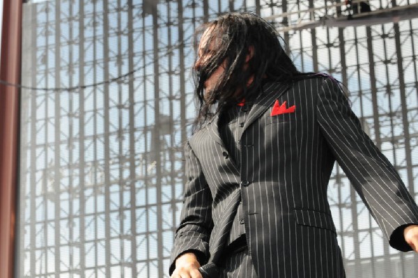 Jonathan Davis at Ozzfest 2008, Pizza Hut Park, Frisco, Texas