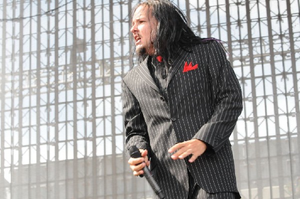 Jonathan Davis at Ozzfest 2008, Pizza Hut Park, Frisco, Texas