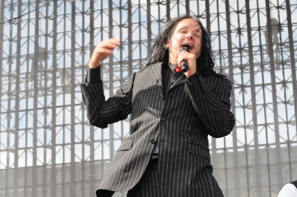 Jonathan Davis at Ozzfest 2008, Pizza Hut Park, Frisco, Texas