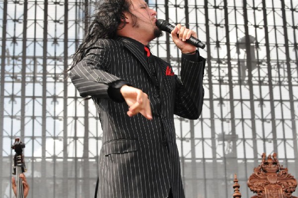 Jonathan Davis at Ozzfest 2008, Pizza Hut Park, Frisco, Texas