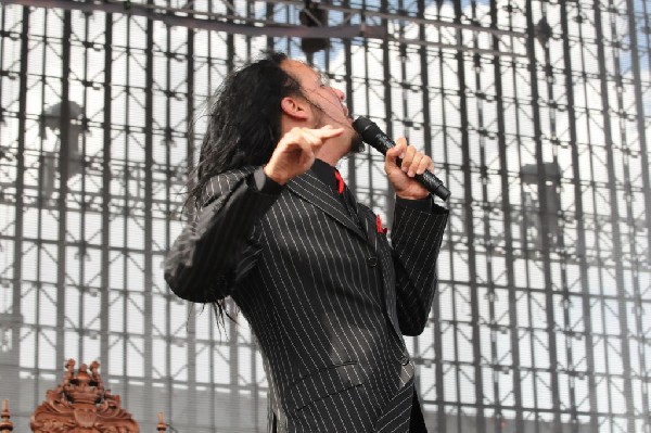 Jonathan Davis at Ozzfest 2008, Pizza Hut Park, Frisco, Texas