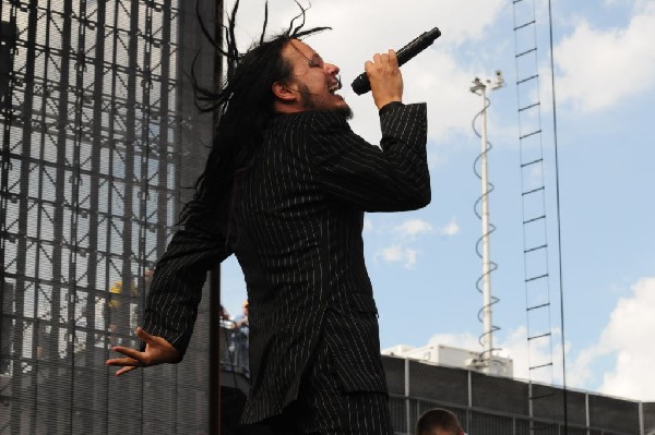 Jonathan Davis at Ozzfest 2008, Pizza Hut Park, Frisco, Texas