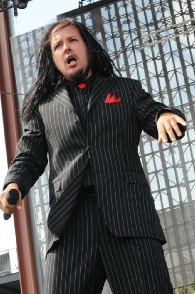Jonathan Davis at Ozzfest 2008, Pizza Hut Park, Frisco, Texas