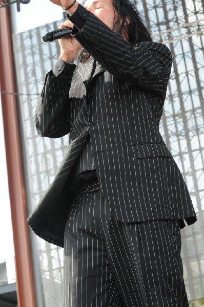 Jonathan Davis at Ozzfest 2008, Pizza Hut Park, Frisco, Texas