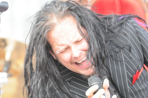 Jonathan Davis at Ozzfest 2008, Pizza Hut Park, Frisco, Texas