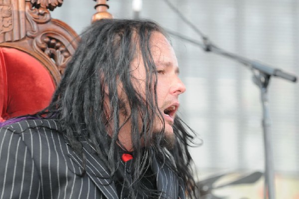 Jonathan Davis at Ozzfest 2008, Pizza Hut Park, Frisco, Texas
