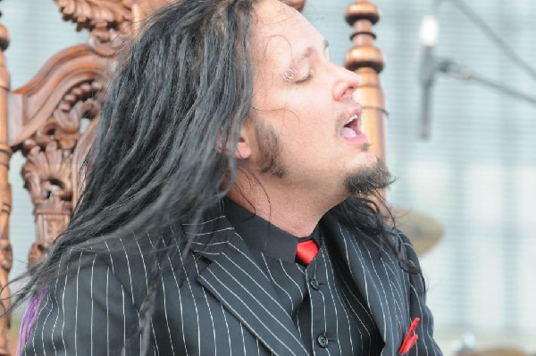 Jonathan Davis at Ozzfest 2008, Pizza Hut Park, Frisco, Texas