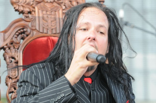 Jonathan Davis at Ozzfest 2008, Pizza Hut Park, Frisco, Texas