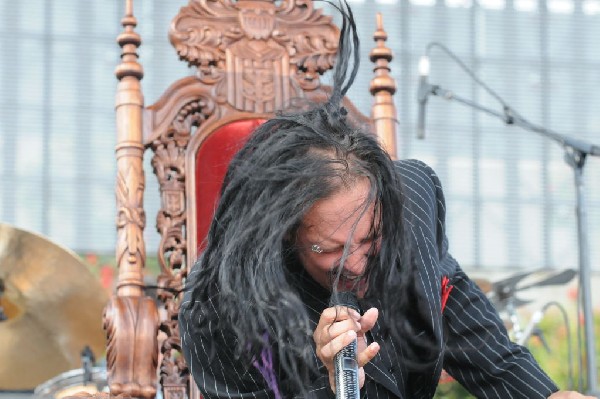 Jonathan Davis at Ozzfest 2008, Pizza Hut Park, Frisco, Texas
