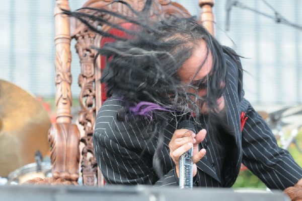 Jonathan Davis at Ozzfest 2008, Pizza Hut Park, Frisco, Texas