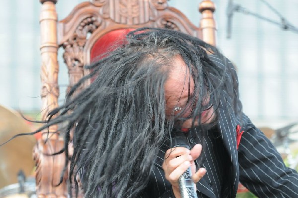 Jonathan Davis at Ozzfest 2008, Pizza Hut Park, Frisco, Texas