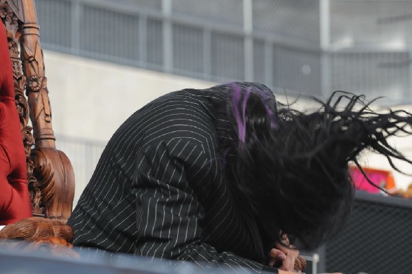 Jonathan Davis at Ozzfest 2008, Pizza Hut Park, Frisco, Texas