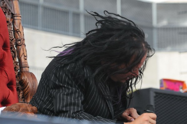 Jonathan Davis at Ozzfest 2008, Pizza Hut Park, Frisco, Texas