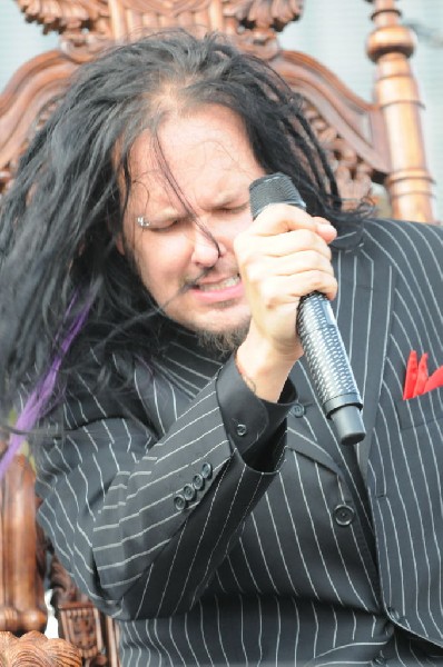 Jonathan Davis at Ozzfest 2008, Pizza Hut Park, Frisco, Texas