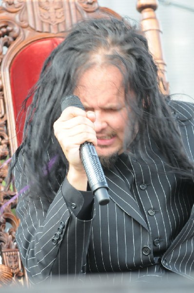 Jonathan Davis at Ozzfest 2008, Pizza Hut Park, Frisco, Texas