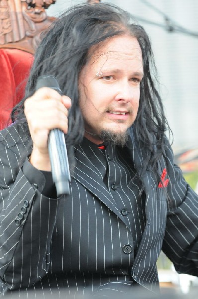Jonathan Davis at Ozzfest 2008, Pizza Hut Park, Frisco, Texas
