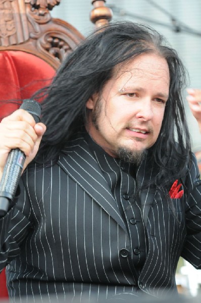 Jonathan Davis at Ozzfest 2008, Pizza Hut Park, Frisco, Texas