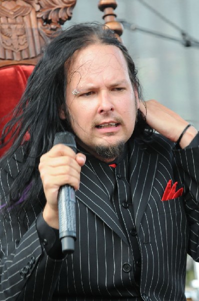 Jonathan Davis at Ozzfest 2008, Pizza Hut Park, Frisco, Texas