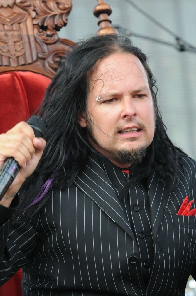 Jonathan Davis at Ozzfest 2008, Pizza Hut Park, Frisco, Texas