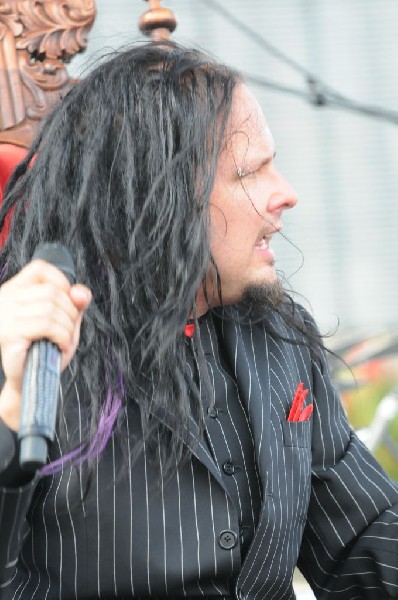 Jonathan Davis at Ozzfest 2008, Pizza Hut Park, Frisco, Texas