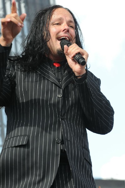 Jonathan Davis at Ozzfest 2008, Pizza Hut Park, Frisco, Texas