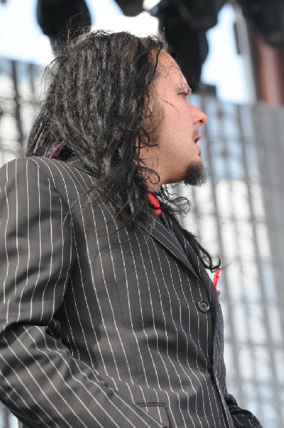 Jonathan Davis at Ozzfest 2008, Pizza Hut Park, Frisco, Texas