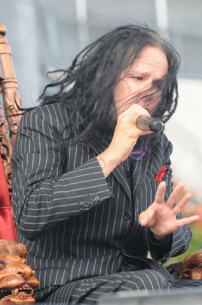 Jonathan Davis at Ozzfest 2008, Pizza Hut Park, Frisco, Texas