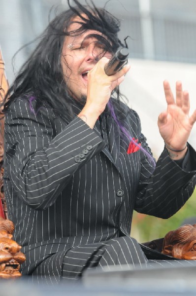 Jonathan Davis at Ozzfest 2008, Pizza Hut Park, Frisco, Texas