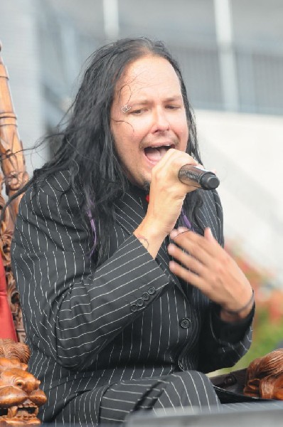 Jonathan Davis at Ozzfest 2008, Pizza Hut Park, Frisco, Texas