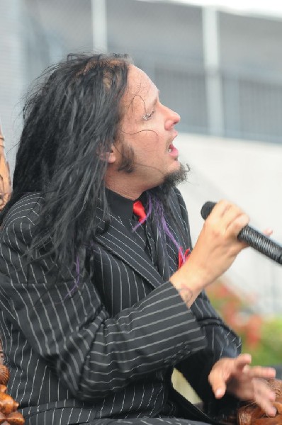Jonathan Davis at Ozzfest 2008, Pizza Hut Park, Frisco, Texas