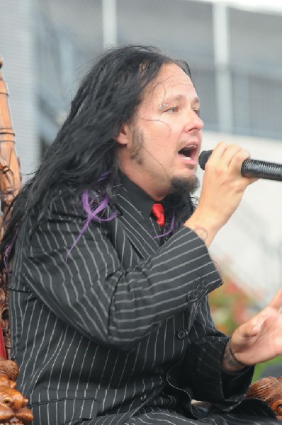 Jonathan Davis at Ozzfest 2008, Pizza Hut Park, Frisco, Texas