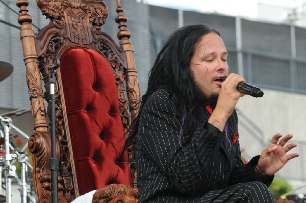 Jonathan Davis at Ozzfest 2008, Pizza Hut Park, Frisco, Texas