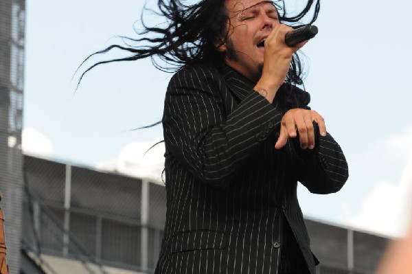 Jonathan Davis at Ozzfest 2008, Pizza Hut Park, Frisco, Texas