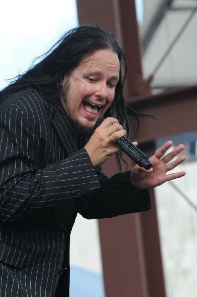 Jonathan Davis at Ozzfest 2008, Pizza Hut Park, Frisco, Texas