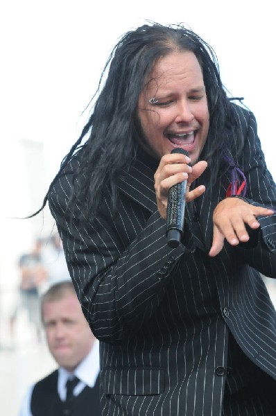 Jonathan Davis at Ozzfest 2008, Pizza Hut Park, Frisco, Texas