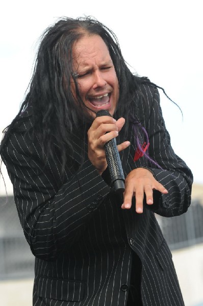 Jonathan Davis at Ozzfest 2008, Pizza Hut Park, Frisco, Texas