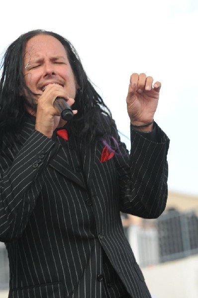 Jonathan Davis at Ozzfest 2008, Pizza Hut Park, Frisco, Texas