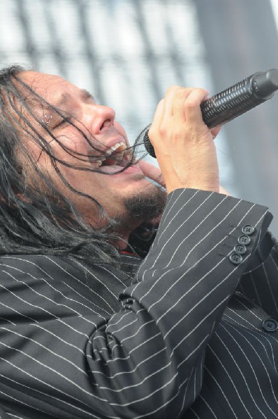 Jonathan Davis at Ozzfest 2008, Pizza Hut Park, Frisco, Texas