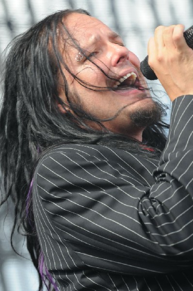 Jonathan Davis at Ozzfest 2008, Pizza Hut Park, Frisco, Texas