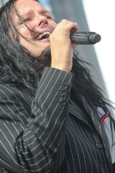 Jonathan Davis at Ozzfest 2008, Pizza Hut Park, Frisco, Texas