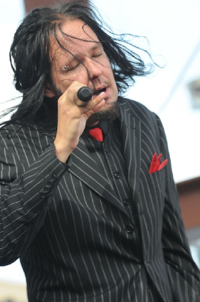 Jonathan Davis at Ozzfest 2008, Pizza Hut Park, Frisco, Texas