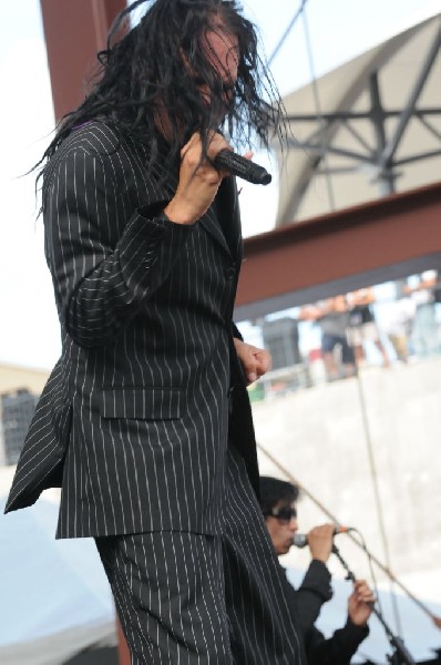 Jonathan Davis at Ozzfest 2008, Pizza Hut Park, Frisco, Texas